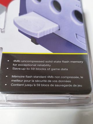 Memory Card GameCube 4MB nueva