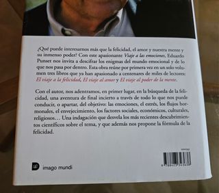Libro "Viaje a las Emociones" E.Punset