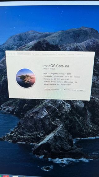 iMac 27" Core i5 3,2 GHz - SSD 1 TB - 24GB RAM