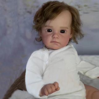 Muñeca Reborn Maggie Girl Bebê De 55 CM Con Suave