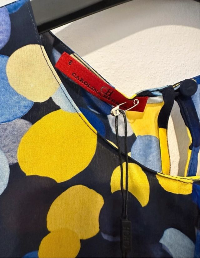 blusa de carolina herrara