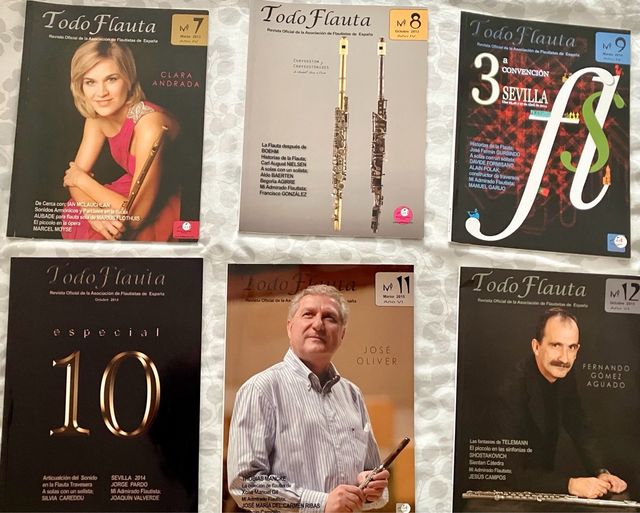 Lote 20 revistas Todo Flauta Nº sueltos 5€