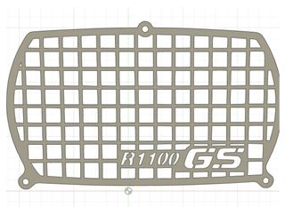 Rejilla faro BMW GS