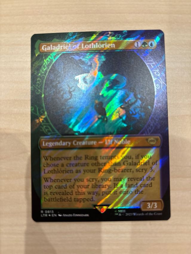 Lote surge foil, anillo resaltado, Magic LOTR