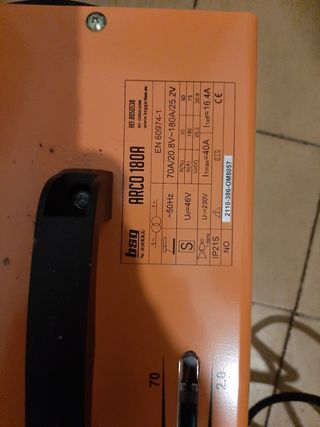 Soldadora nueva  de electrodoS