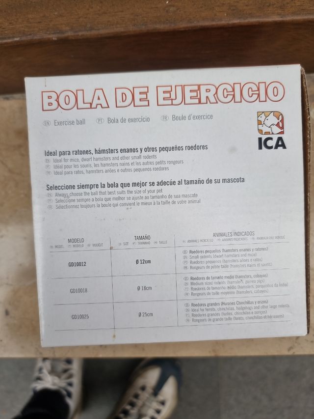 Bola ejercicio hamters