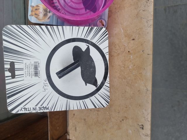 Rueda plástico hamters