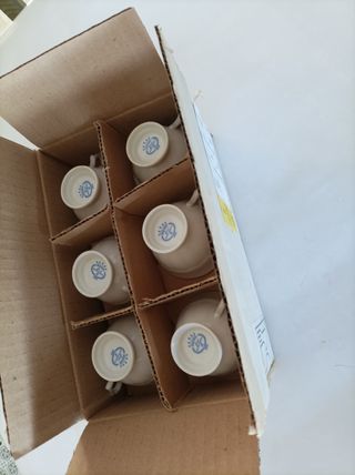 Tazzine fine porcellana Slesia caffe 1998