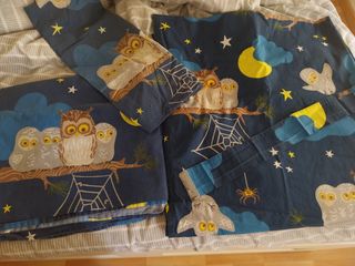 Funda nòrdica y cortina