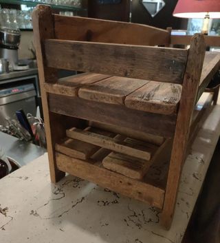 Portabottiglie legno orizzontale