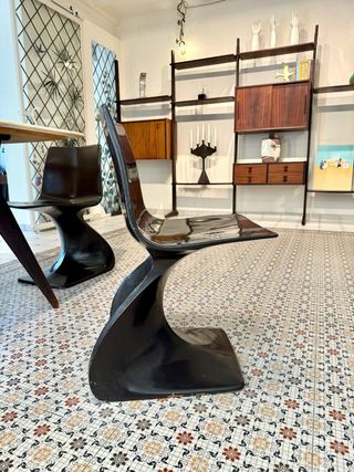 4 sillas de Christian Adam para Formes Nouvelles