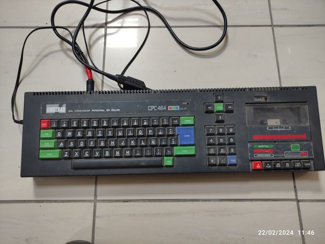Amstrad CPC 464 modificato
