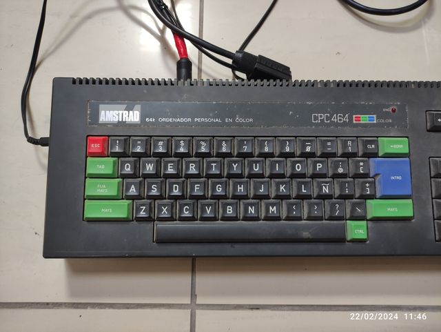 Amstrad CPC 464 modificato