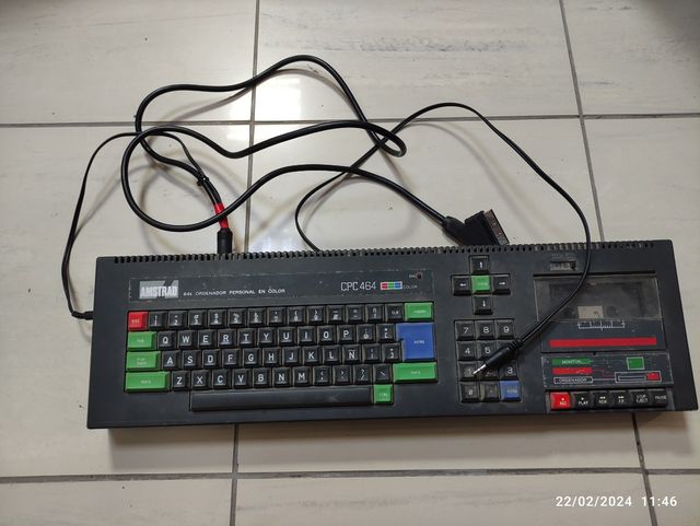 Amstrad CPC 464 modificato