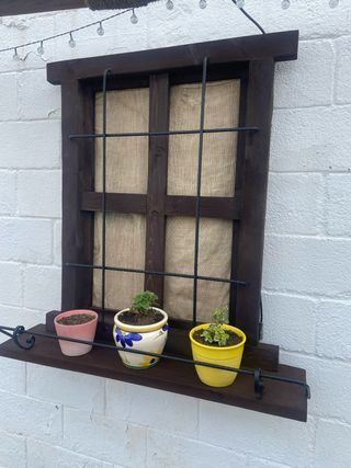 adorno ventana antigua