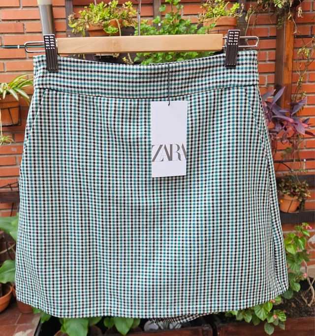 Falda pantalón Zara