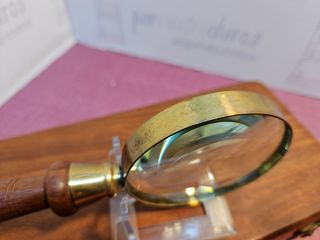 Conjunto lupa y abrecartas antiguos