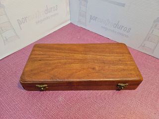 Conjunto lupa y abrecartas antiguos