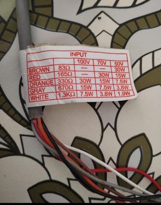 Altavoz de exterior CS30A