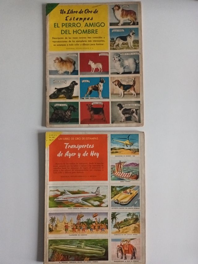 ALBUMS DE CROMOS ANTIGUOS