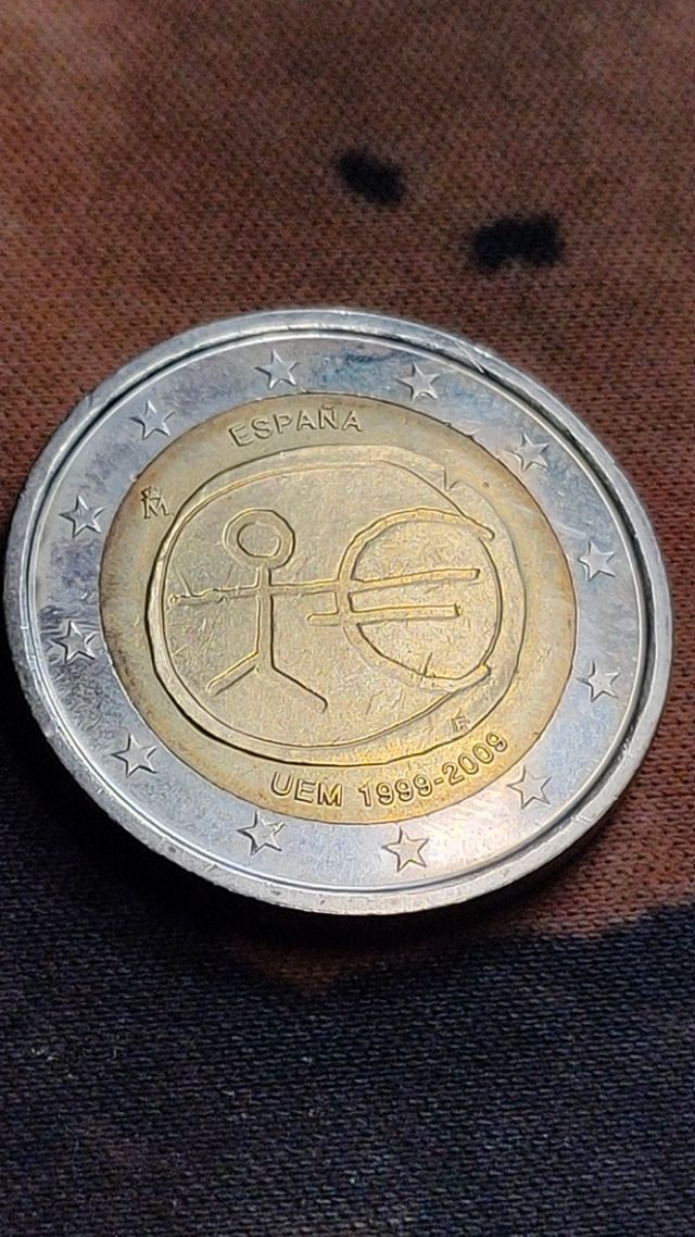 MONEDA DE 2 EUROS 1999-2009 ( UEM)