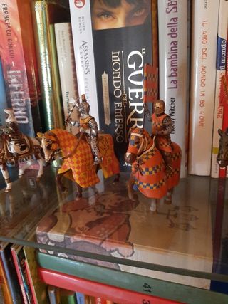 Soldatini Piombo a Cavallo