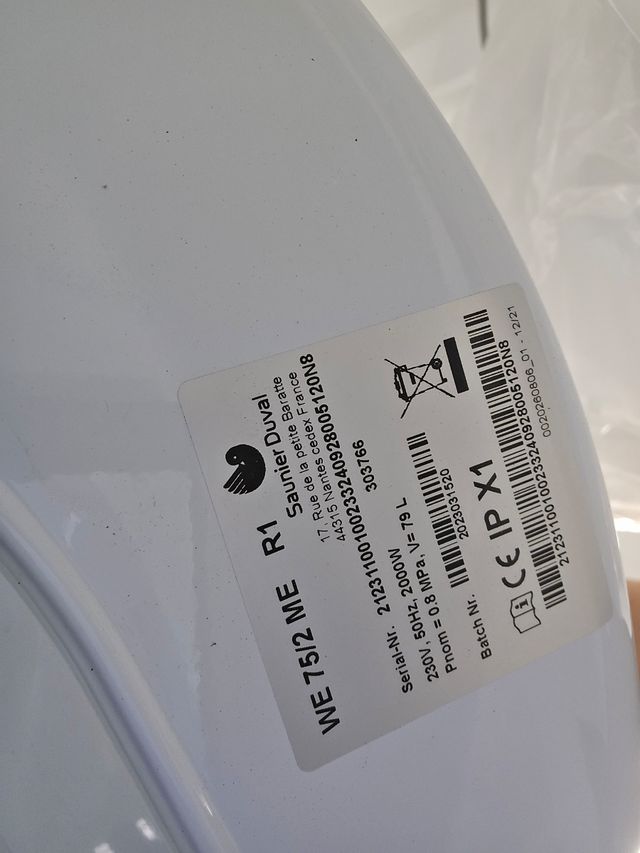 Termo acumulador saunier duval