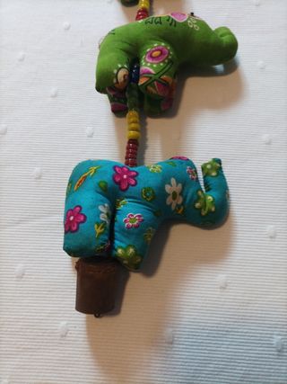 Tira elefantes de la suerte