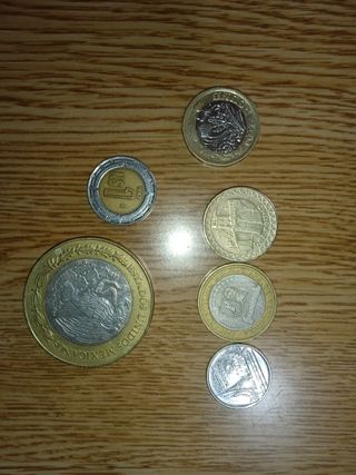 Monedas extranjeras 