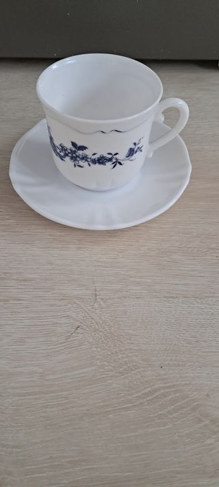 Tazas con platito Arcopal