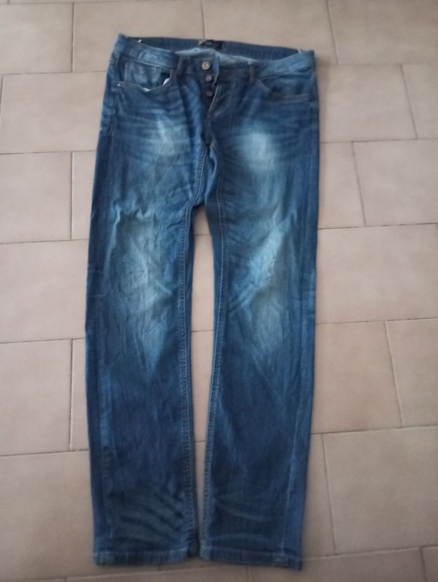 Jeans da uomo slim fit taglia 46