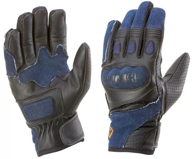 GUANTES DE MOTO VAQUEROS CON PROTECCIONES