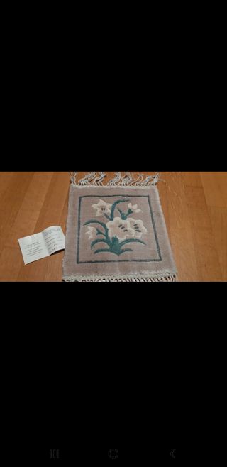 Tappeto in seta 34x34 garantito