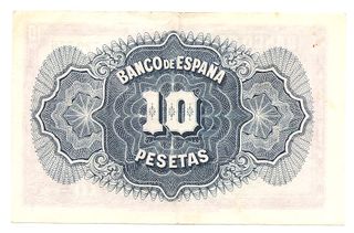 BILLETE 10 PESETAS 1935 - REPÚBLICA - Y OTROS MÁS