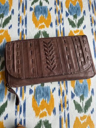 Cartera billetera piel mujer