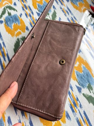 Cartera billetera piel mujer