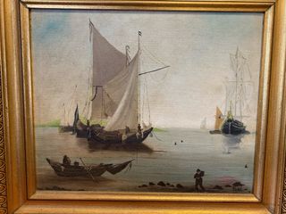 Cuadro de óleo sobre lienzo