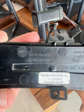 Intermitente retrovisor Mercedes Benz