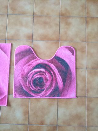 SET 3 TAPPETI PER BAGNO