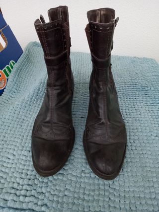 Stivaletti donna marrone