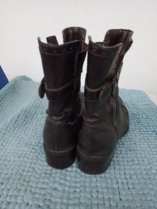 Stivaletti donna marrone