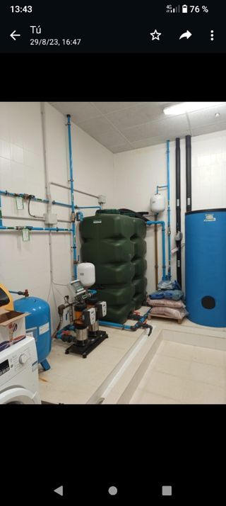 Se realizan trabajos de mantenimiento