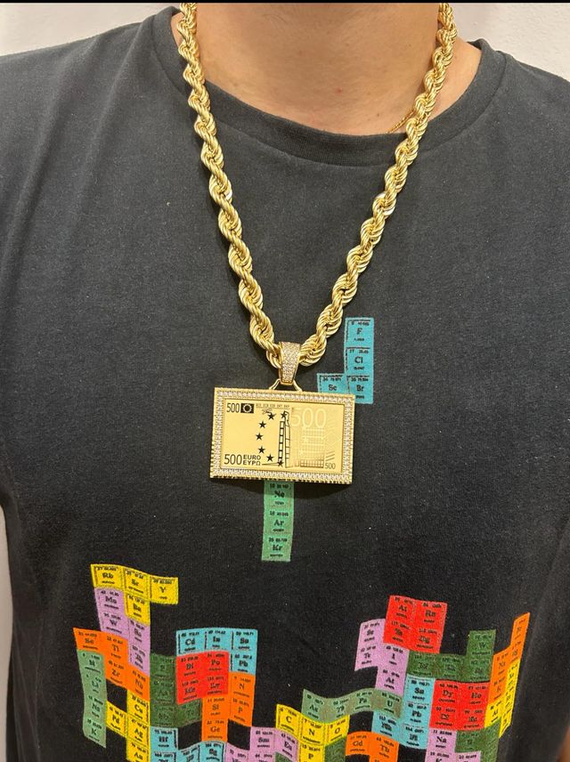 Cordón 48g  chapa 30g  ORO18K 78g