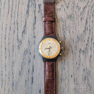 Orologio Swatch Chrono SCM 100 Goldfinger