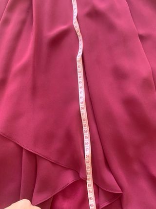 Vestido de fiesta fucsia