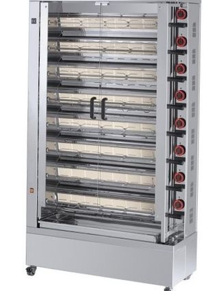 ASADOR 840 ELÉCTRICO Capacidad (pollos)	40 / 48