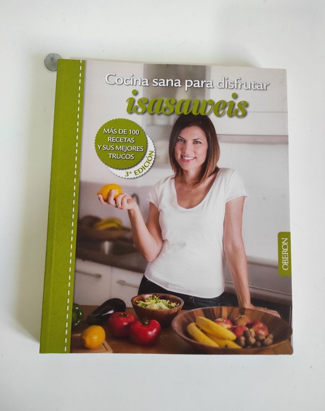 Tres libros de recetas saludables 