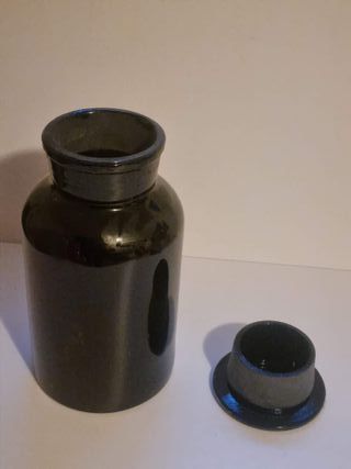 Vaso in vetro scuro trasparente 5000ml