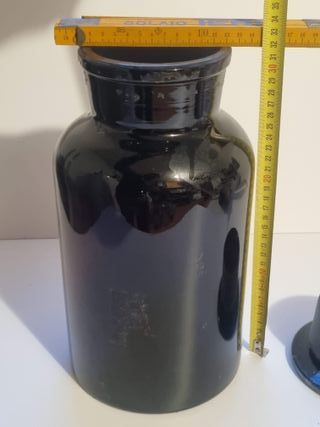 Vaso in vetro scuro trasparente 5000ml