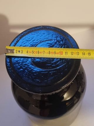 Vaso in vetro scuro trasparente 5000ml